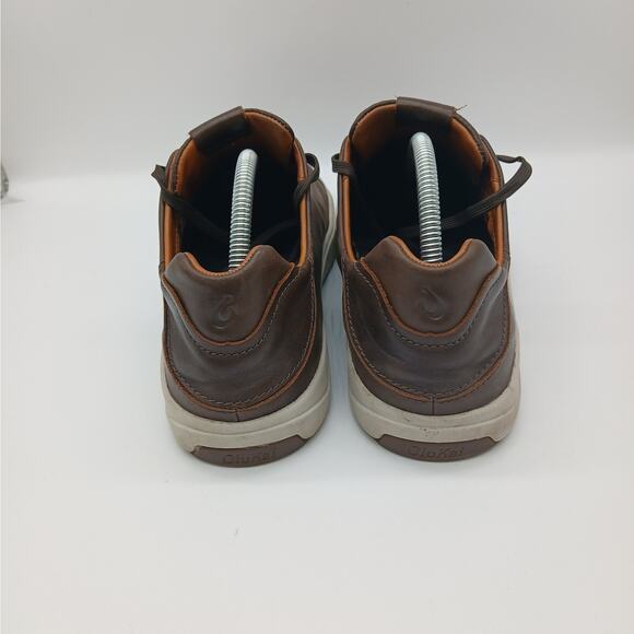 Olukai Lae'ahi Li 'Ili Mens Leather Casual Sneakers Shoes Brown Men's Size 10.5 - Picture 4 of 11